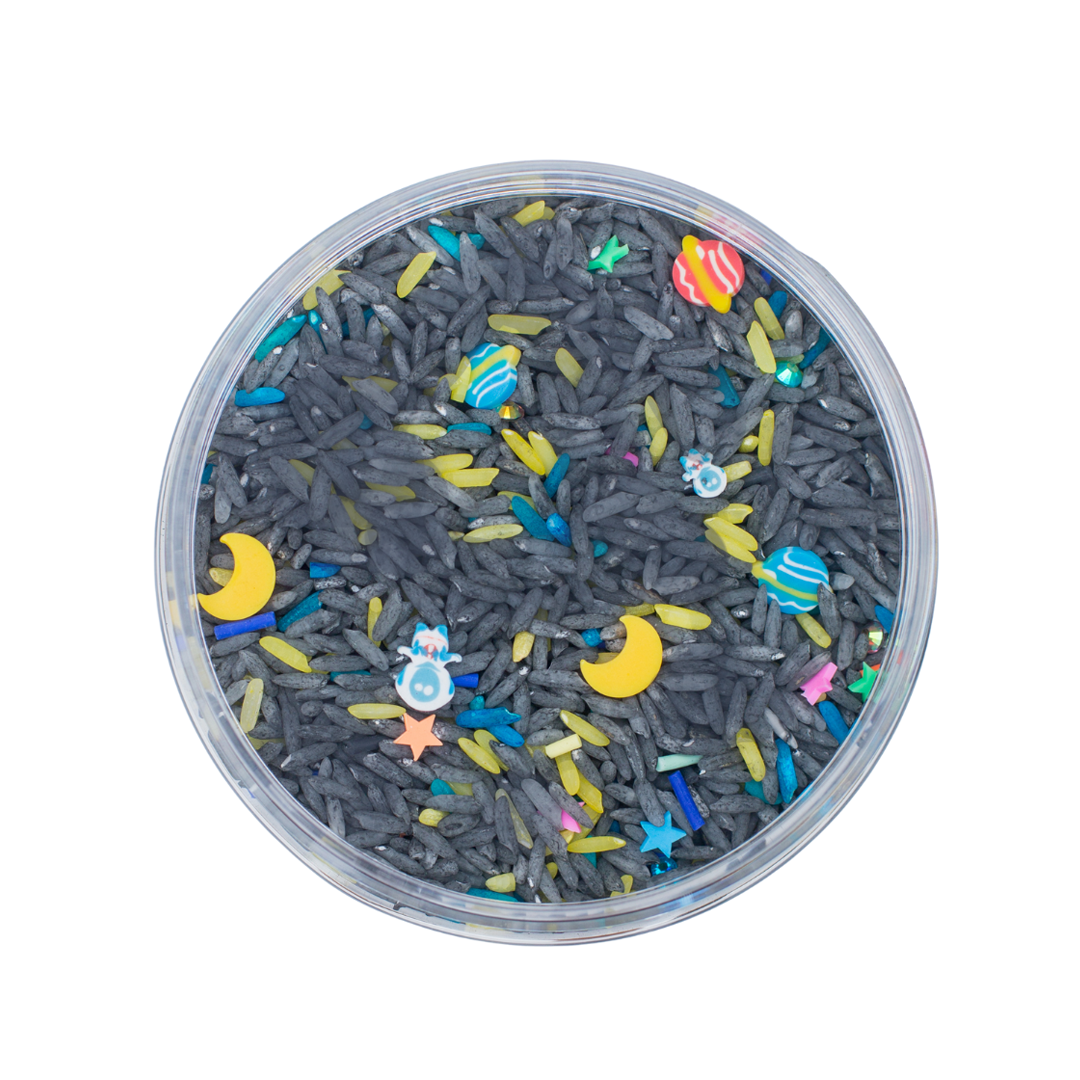 Leukmetletters | Speelrijst | Ruimte mix | 800 gram