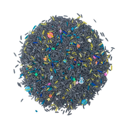 Leukmetletters | Speelrijst | Ruimte mix | 800 gram