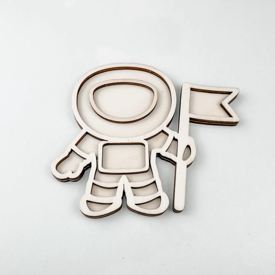 Leukmetletters | Vulvorm | Astronaut