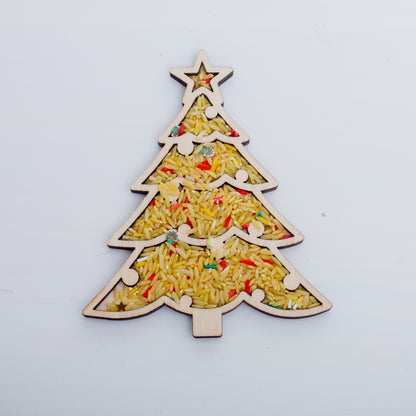 Leukmetletters | Vulvorm | Kerstboom
