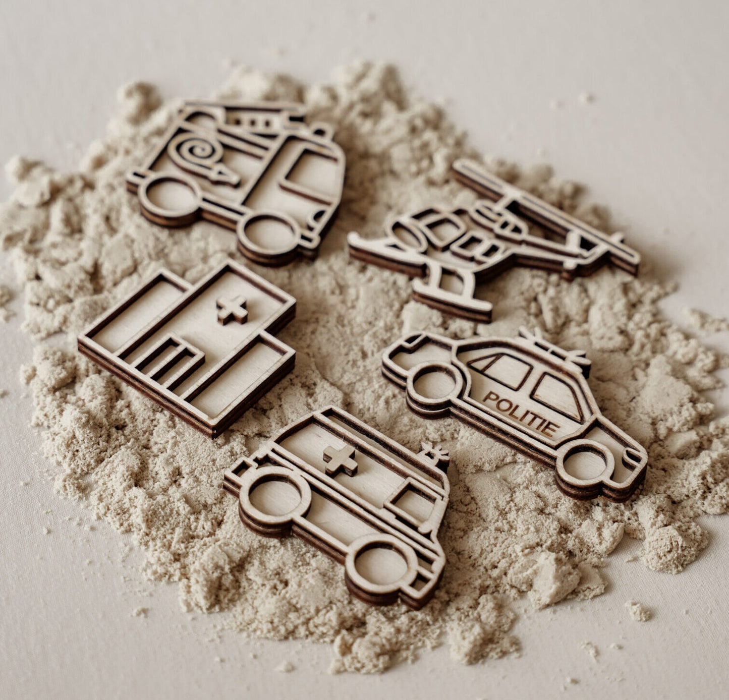 Leukmetletters | Vulvorm | Mini Set | Hulpvoertuigen