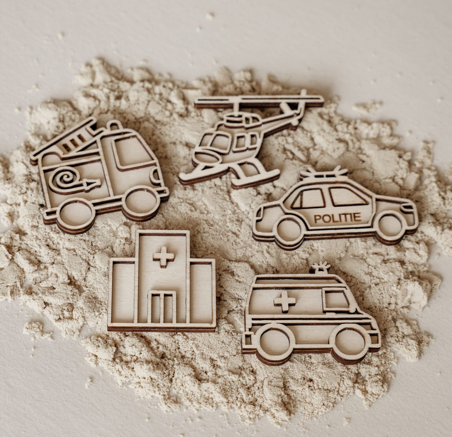 Leukmetletters | Vulvorm | Mini Set | Hulpvoertuigen