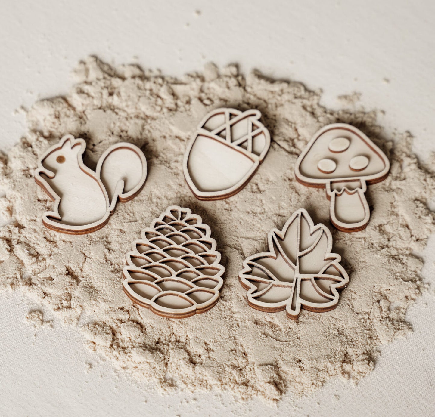 Leukmetletters | Vulvorm | Mini Set | Herfst