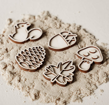 Leukmetletters | Vulvorm | Mini Set | Herfst