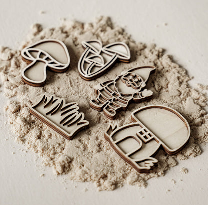 Leukmetletters | Vulvorm | Mini Set | Kabouter (Vernieuwde Versie)