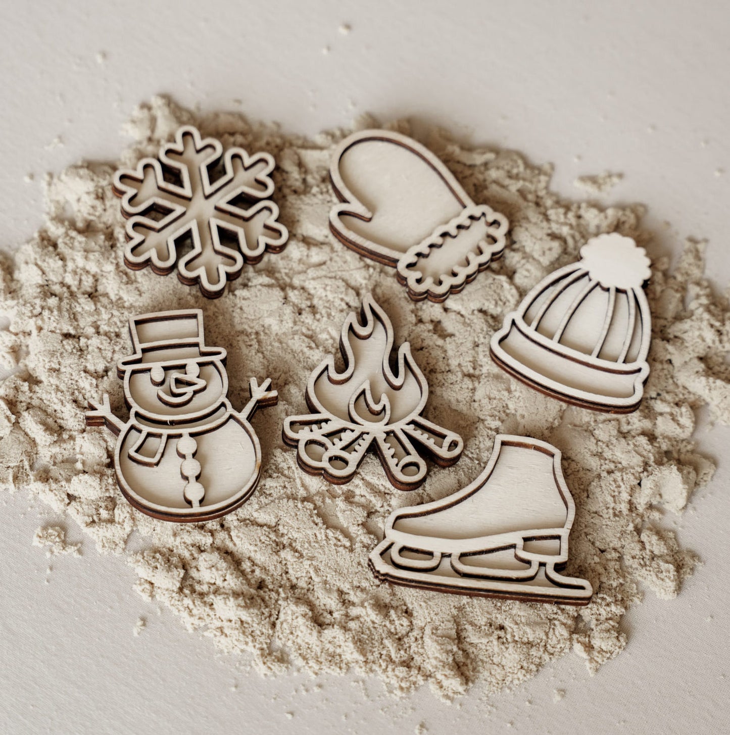 Leukmetletters | Vulvorm | Mini Set | Winter