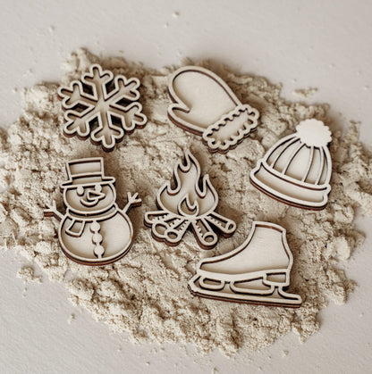 Leukmetletters | Vulvorm | Mini Set | Winter