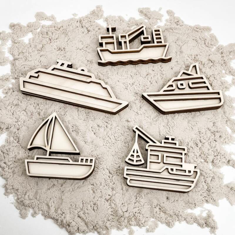 Leukmetletters | Vulvorm | Mini Set | Boten