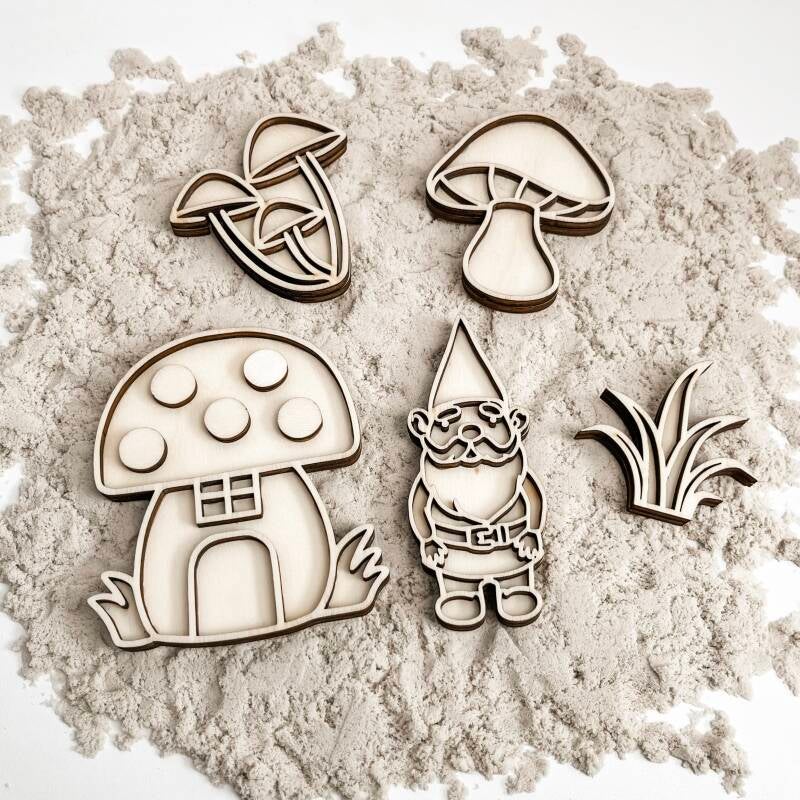 Leukmetletters | Vulvorm | Mini Set | Kabouter