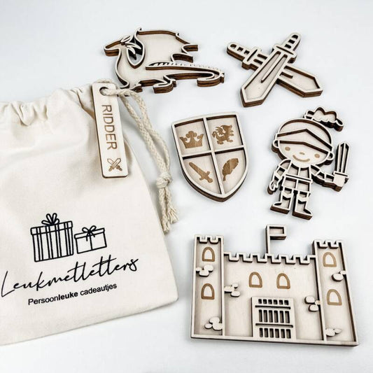 Leukmetletters | Vulvorm | Mini Set | Ridder