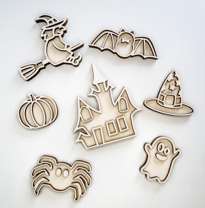 Leukmetletters | Vulvorm | Mini Set | Halloween