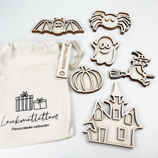 Leukmetletters | Vulvorm | Mini Set | Halloween