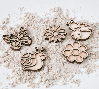 Leukmetletters | Vulvorm | Mini Set | Lente