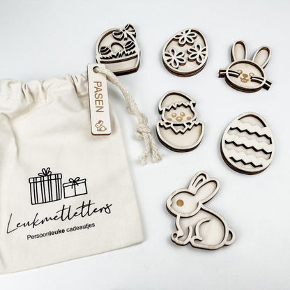 Leukmetletters | Vulvorm | Mini Set | Pasen