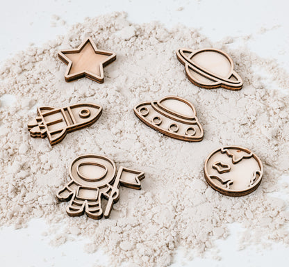 Leukmetletters | Vulvorm | Mini Set | Ruimte