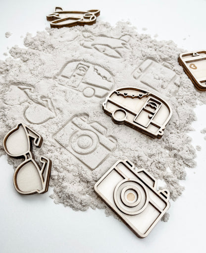 Leukmetletters | Vulvorm | Mini Set | Vakantie