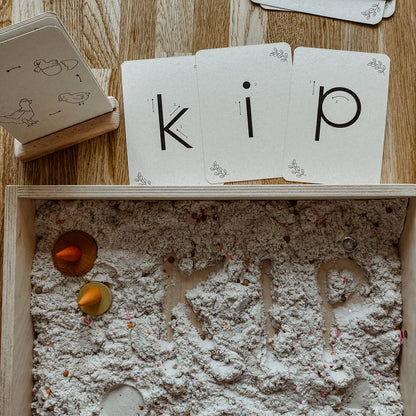 Wildebras | Flashcards | Levensloop | Set | Kip - Kikker - Vlinder - Narcis