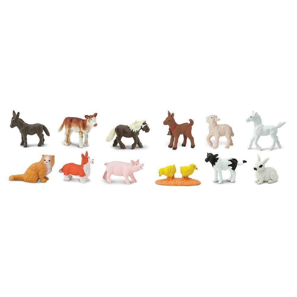 Losse baby boerderijdieren | Safari LTD