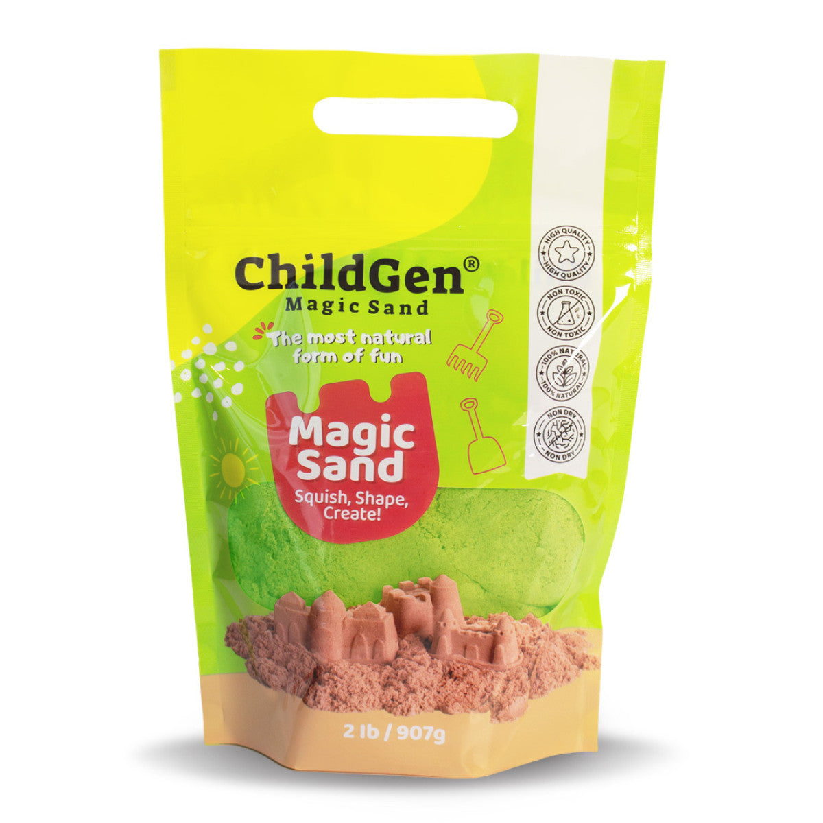 ChildGen® | Magisch Zand | Groen | 907 gram