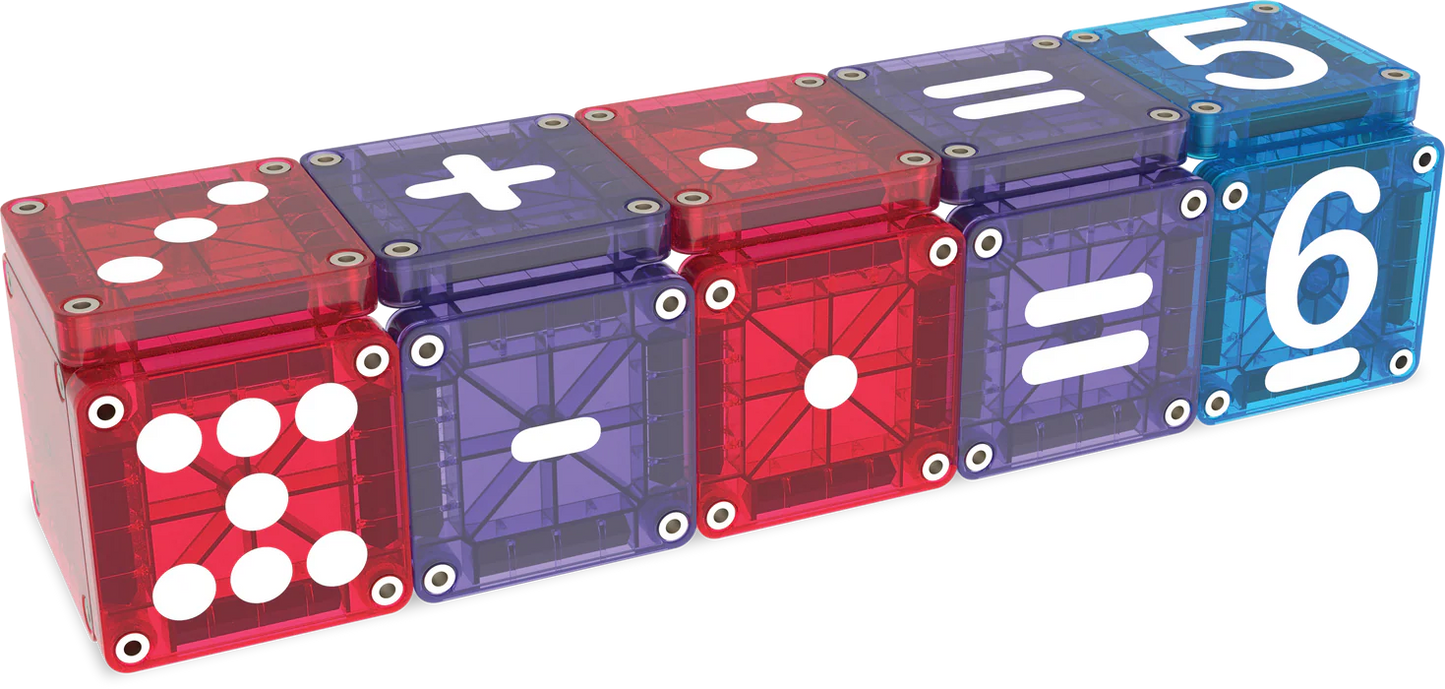 MAGNA-TILES® | MicroMAGS | Cijfers | 56 Stuks