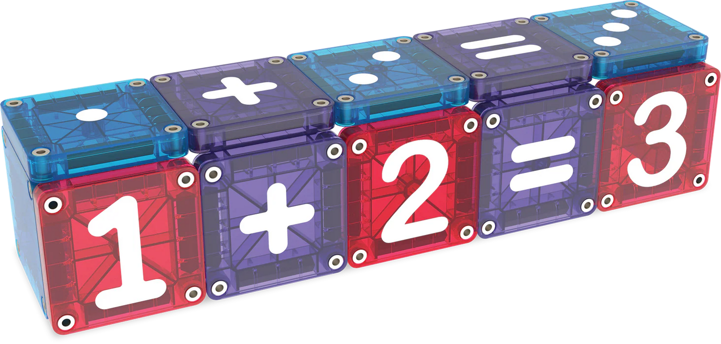 MAGNA-TILES® | MicroMAGS | Cijfers | 56 Stuks