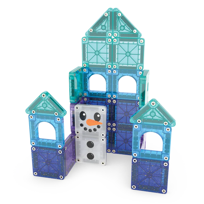 MAGNA-TILES® | MicroMAGS | Travel Set | Winter Wonder | 26 Stuks