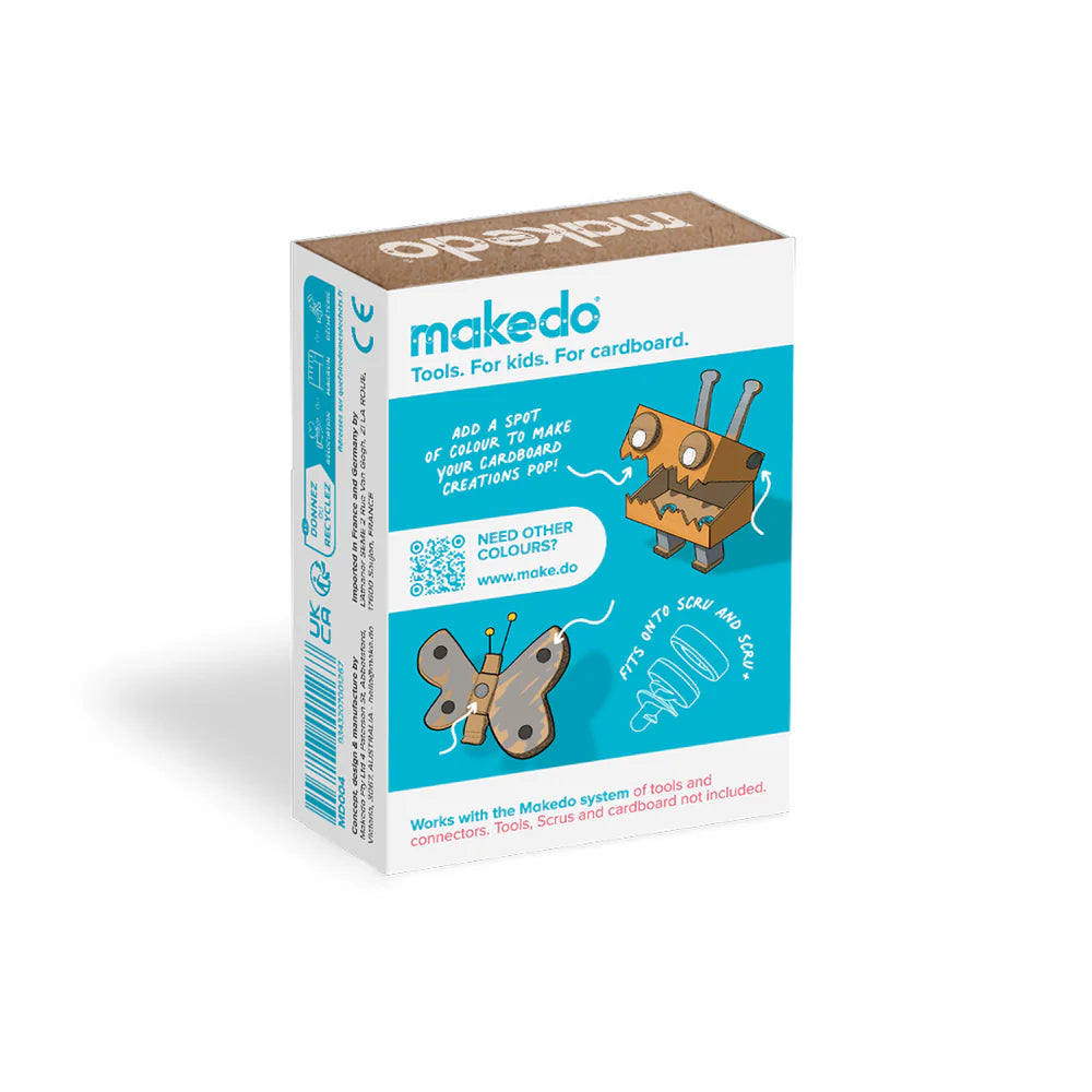 Makedo | Schoeven Dop | Time Machine | 36 stuks