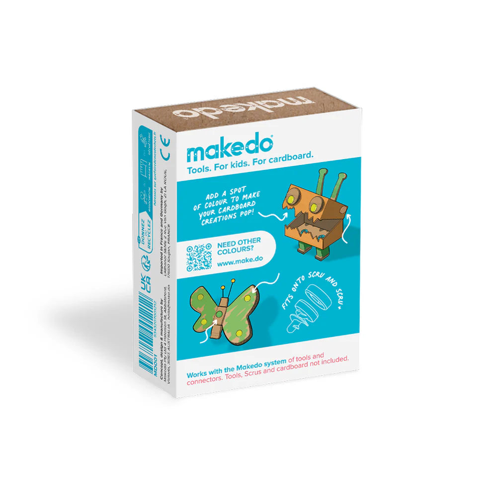 Makedo | Schoeven Dop | Wild Things | 36 stuks (kopie)