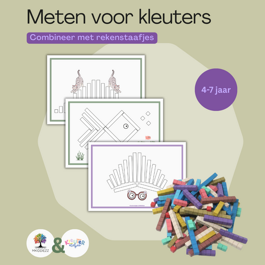 Printable - Meten voor Kleuters | Mkiddiezz & Kleuterateljee