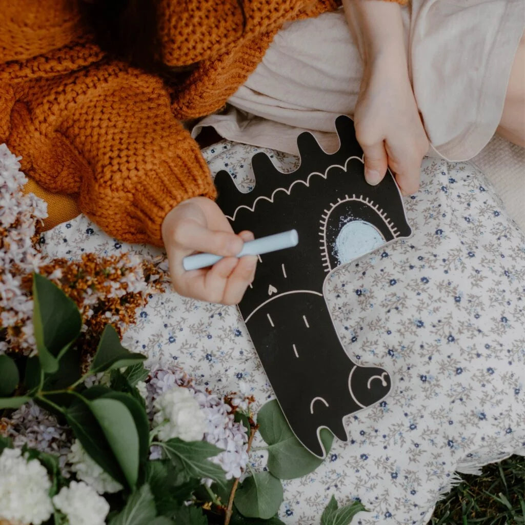 Milin | Krijtbord met Krijtjes | Lama