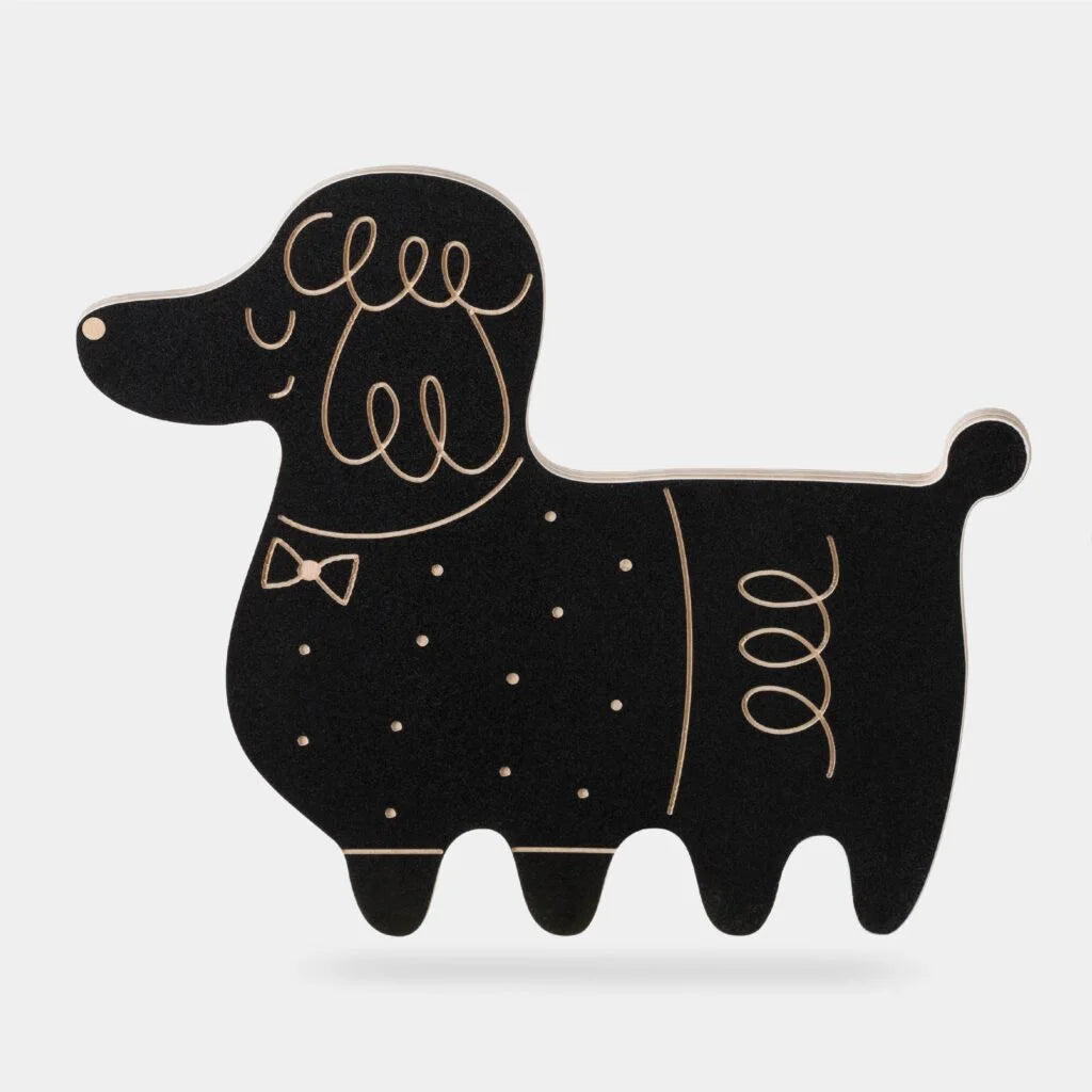 Milin | Krijtbord met Krijtjes | Poedel