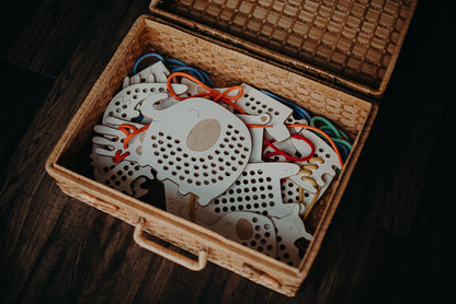 Milin | Rijgbord | Groot | Olifant