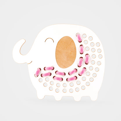 Milin | Rijgbord | Groot | Olifant