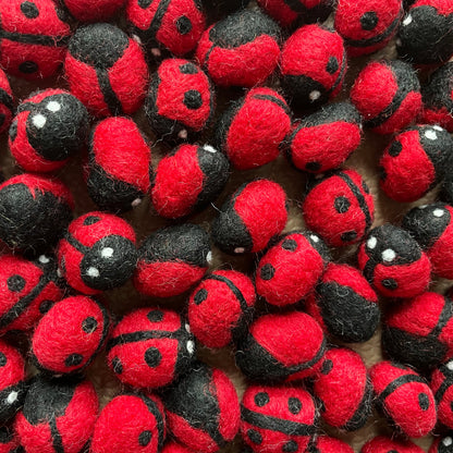 Mkiddiezz | Vilt | Lieveheersbeestje