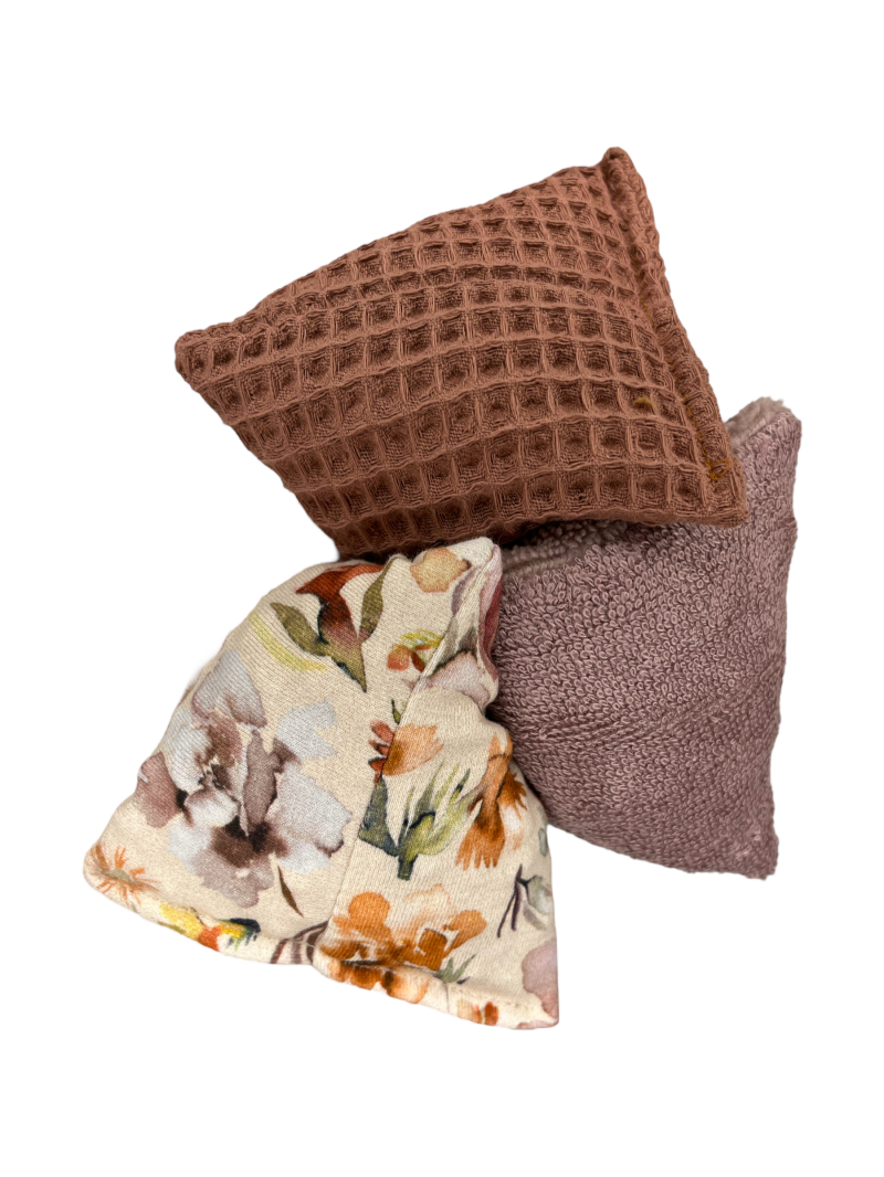 Naaisels van Siem | Sensorische Driehoekjes | Lieve Bloemen