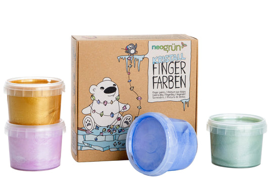 Neogrün | Natuurlijke Vingerverf | Mika Parelmoer