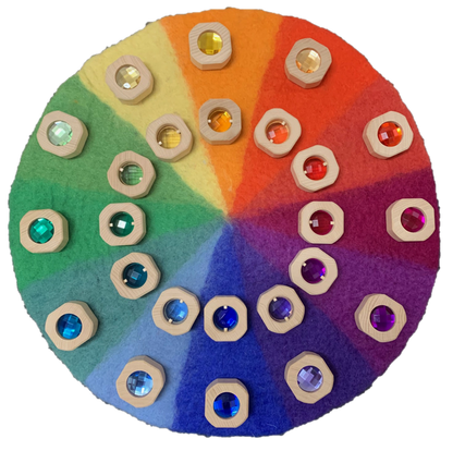Papoose Toys | Raamschijven | Goethe | 12 stuks