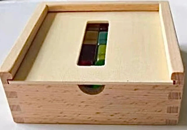 Papoose Toys | Heldere Kubussen | 16 stuks