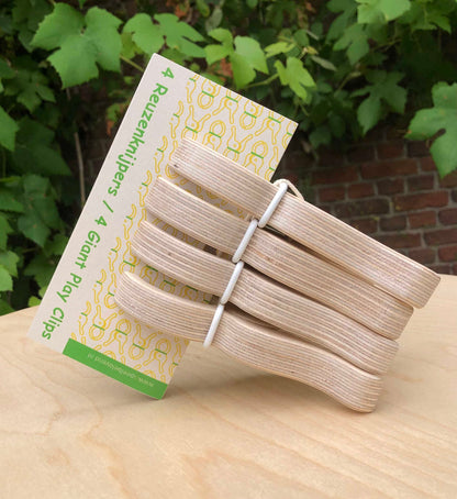 Speelbelovend | Reuze Speelknijper | 4 Stuks