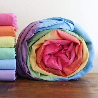 Sarah's Silks | Speelzijde | Katoen XL | Regenboog