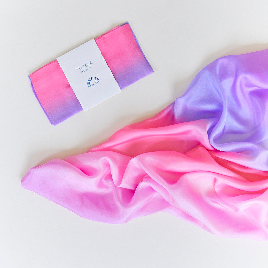 Sarah's Silks | Speelzijde | Medium | Enchanted | Bloesem