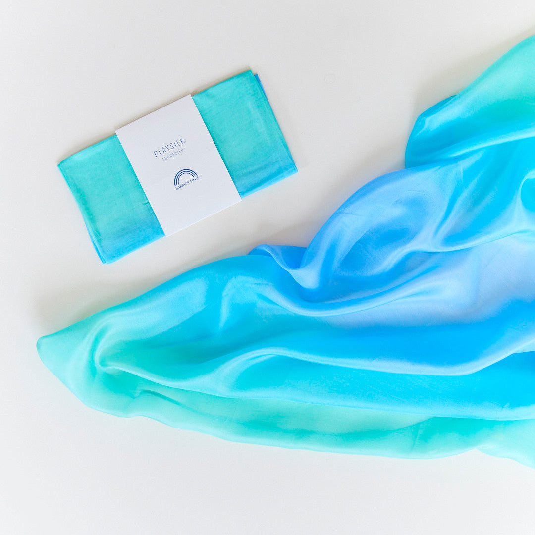 Sarah's Silks | Speelzijde | Medium | Enchanted | Zee