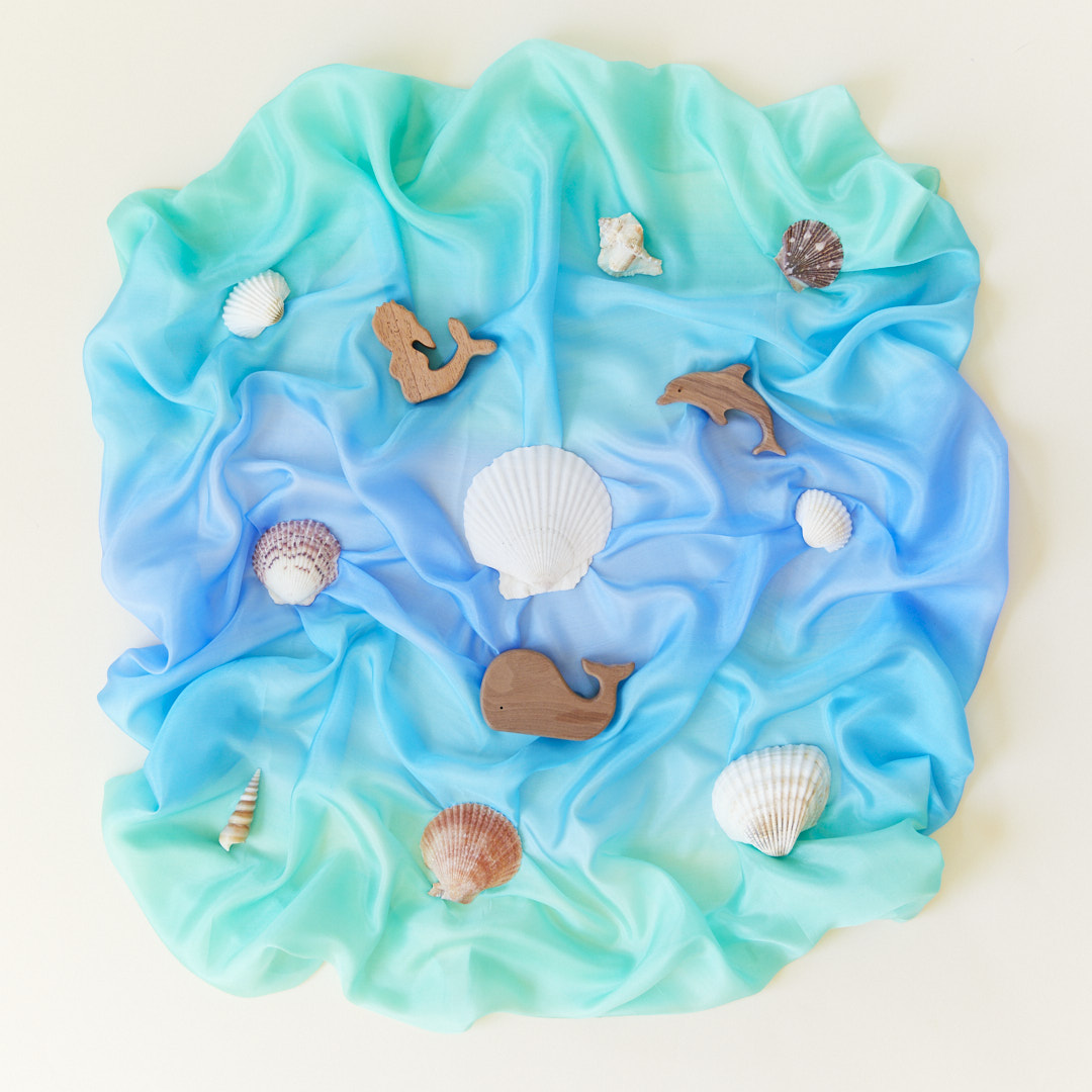 Sarah's Silks | Speelzijde | Medium | Enchanted | Zee