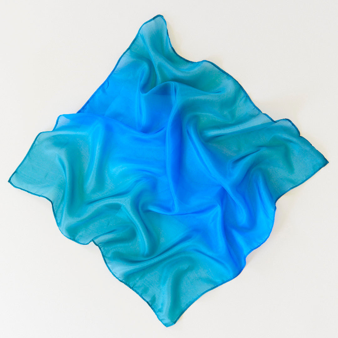 Sarah's Silks | Speelzijde | Mini | Earth | Oceaan