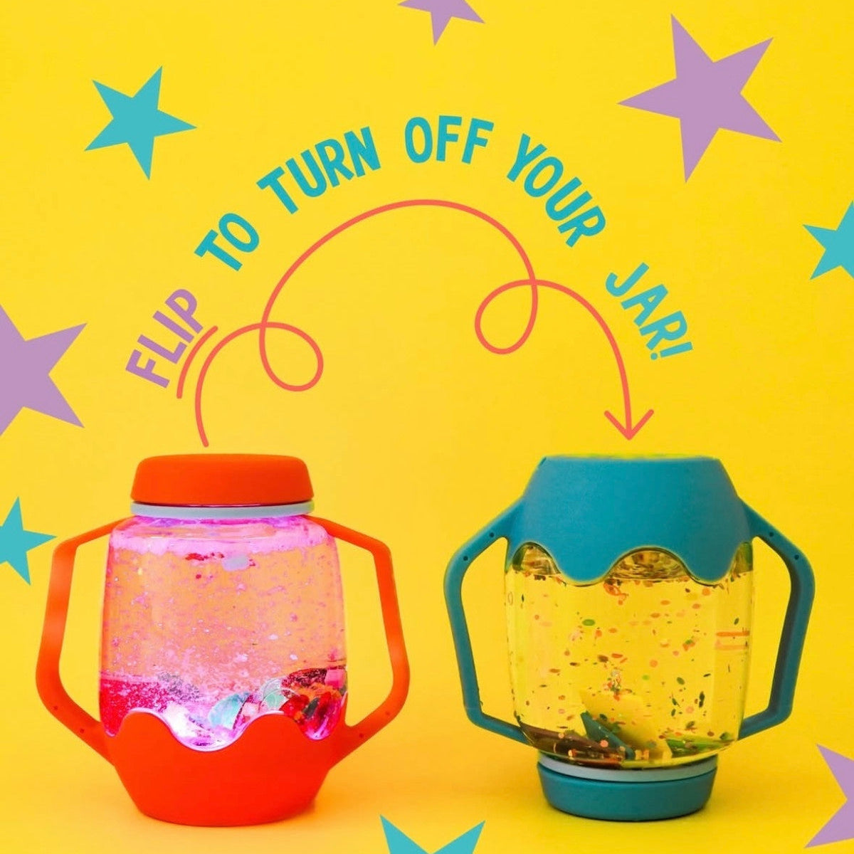 Glo Pals | Sensorische Speelbeker | Geel