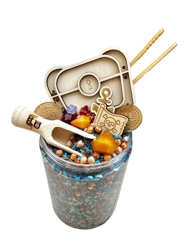 Sensoryfun | Pour & Play | Piraat