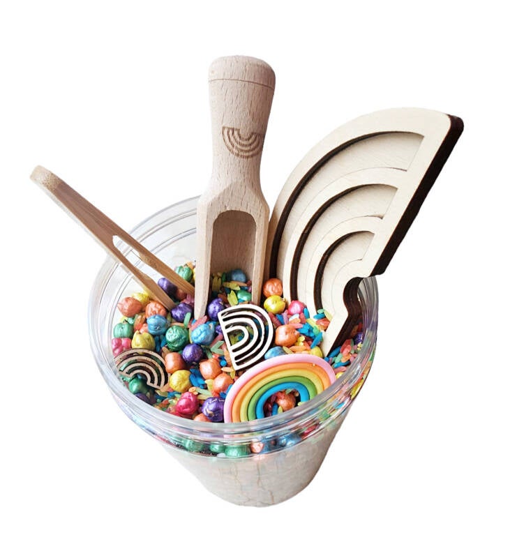 Sensoryfun | Pour & Play | Regenboog