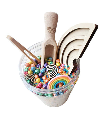 Sensoryfun | Pour & Play | Regenboog