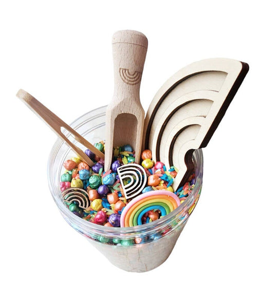 Sensoryfun | Pour & Play | Regenboog