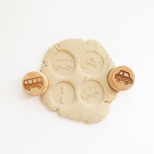 Studio de Rijk | Houten Stempelset | Het Verkeer